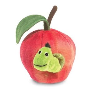 TITERE WORM IN APPLE PUPPET GUSANO EN MANZANA FOLKMANIS