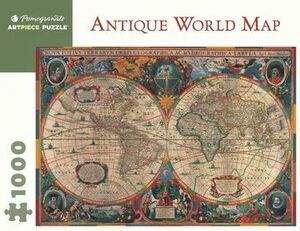 PUZZLE ROMPECABEZAS 1000 PIEZAS DE ANTIQUE WORLD MAP