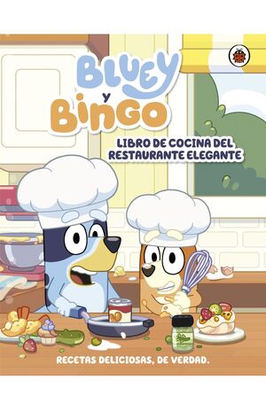 BLUEY. LIBRO DE COCINA DEL RESTAURANTE ELEGANTE