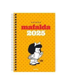 MAFALDA 2025 AGENDA ANILLADA MODULOS AMARILLA