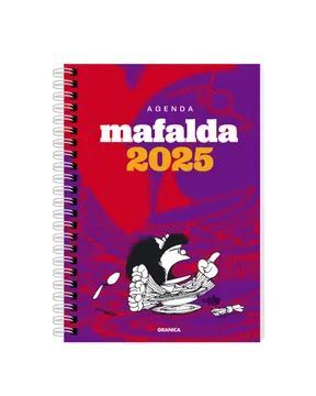 MAFALDA 2025 ANILLADA FEMINISTA VIOLETA ROJO