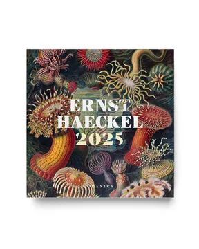 ERNST HAECKEL 2025 CALENDARIO DE PARED