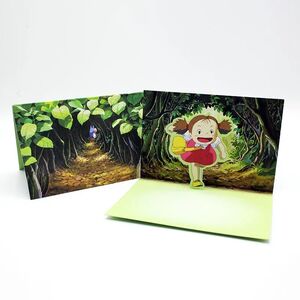 MY NEIGHBOR TOTORO POSTAL 3-D INDIVIDUAL